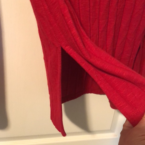 NWT Anthropologie Ribbed Side Slit Tunic - M - Picture 11 of 11